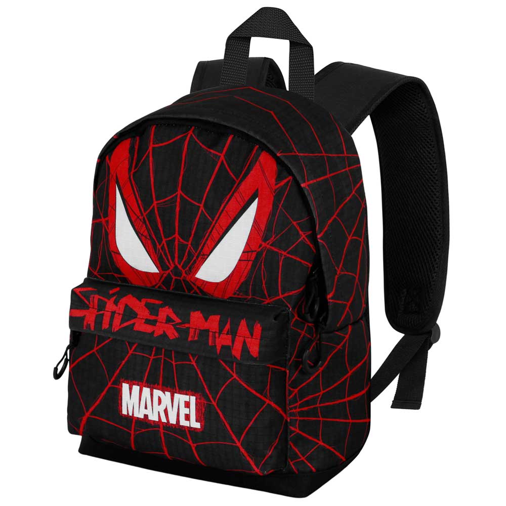 Marvel Spiderman Vision Mochila Pequeña HS FAN, Negro