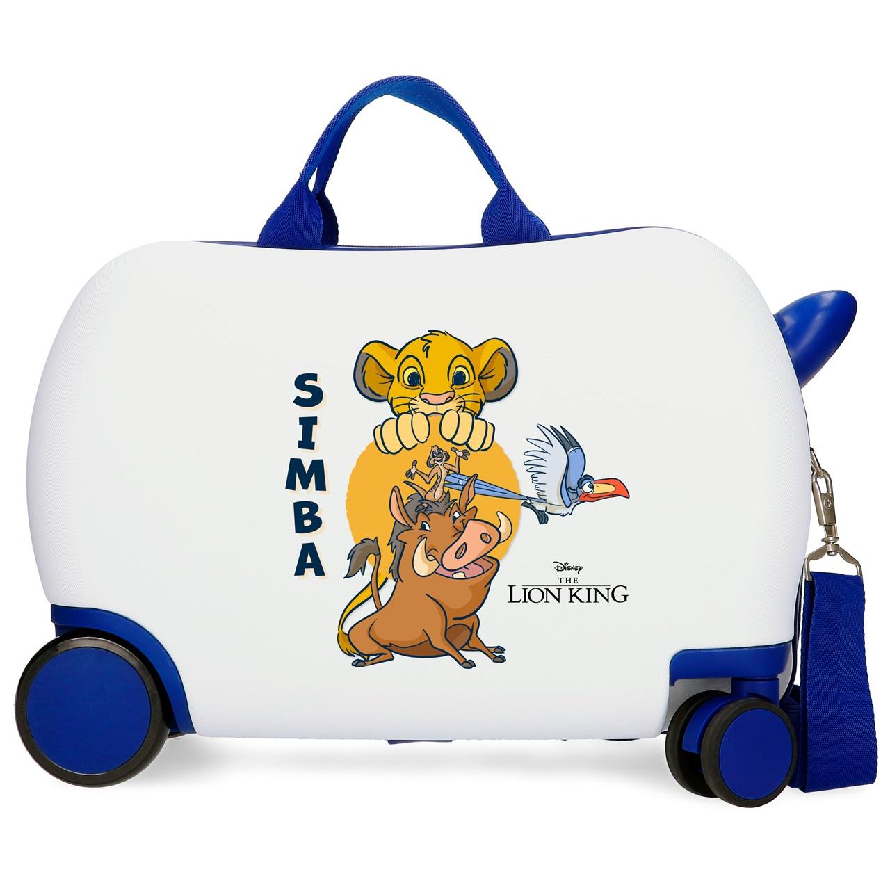 Maleta infantil El rey León Sinba's friends 45x31x20 cm