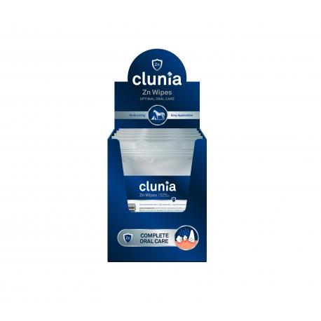 CLUNIA ZN WIPES DISPLAY BOX 20SOBRES X 10TOALLITAS VETNOVA