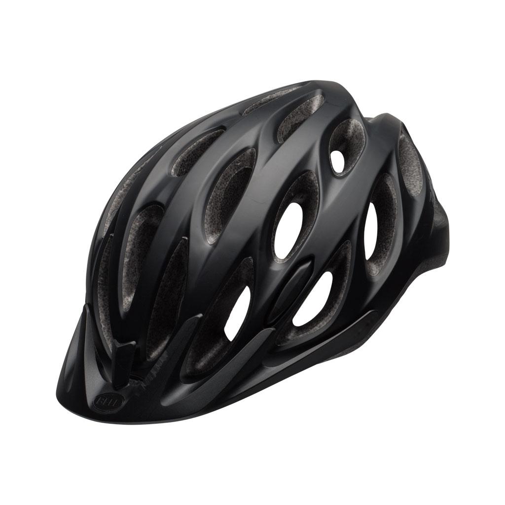 Casco de Ciclismo Bell Tracker 2022 con Sistema Ergo Fit y Ventilación de 25 Aberturas, Talla Única Ajustable (54-61 cm)