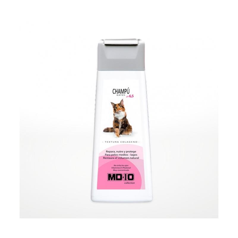 Champú para Gatos Colágeno 300ml - Repara Nutre y Protege - Pieles y Pelos Delicados - Hidratante MD-10