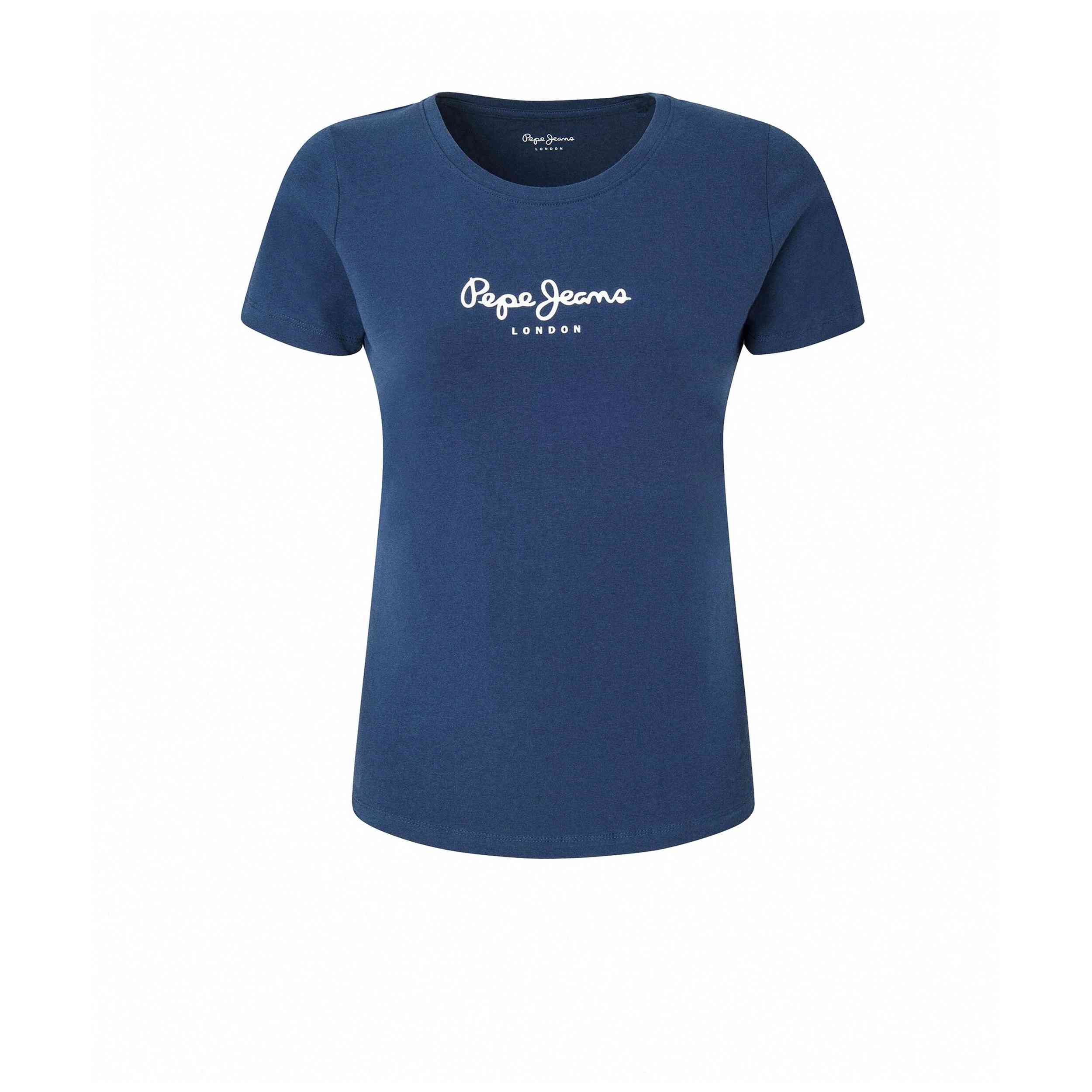 Camiseta De Manga Corta Pepe Jeans modelo PL505202-595 para Mujer en color Azul