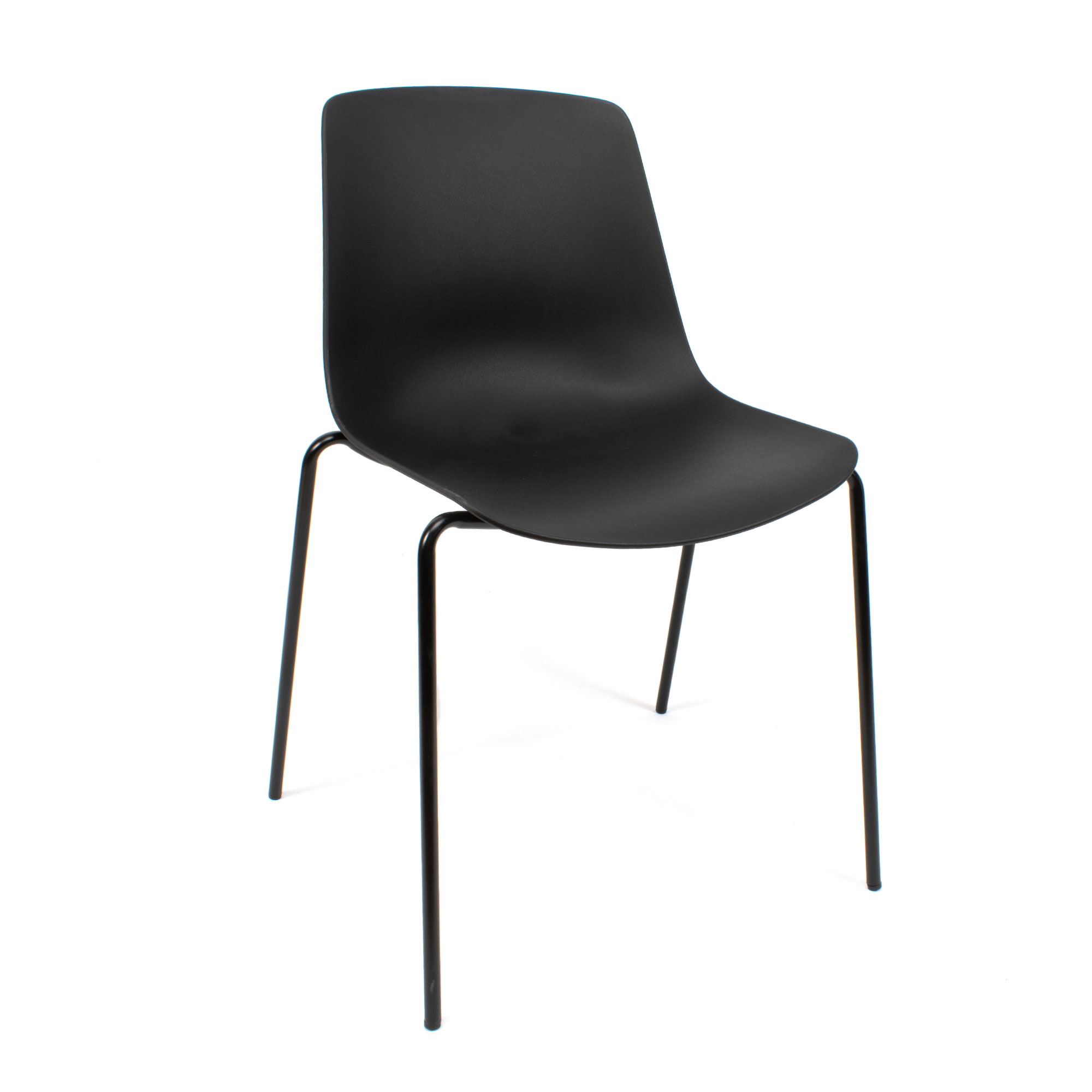 Pack de 1, 2 y 4 Sillas en Polipropileno y Metal - Asiento de Diseño - Ideal para Comedor y Cocina - 55 X 82 X 51 Cm - Varios Colores - The Secret Home