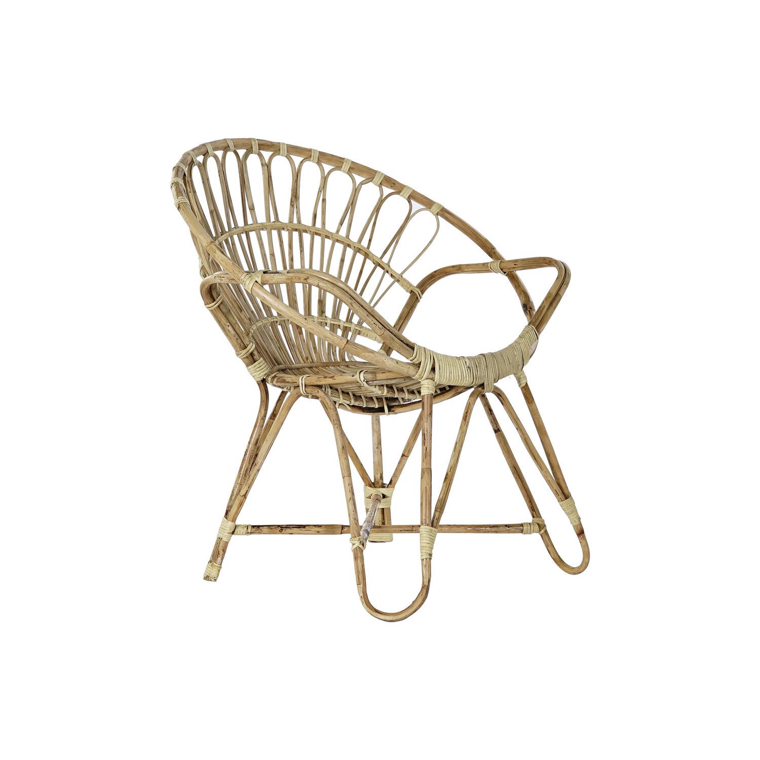 SILLA RATAN 77X58X85 NATURAL NATURAL FIJALO MB182515