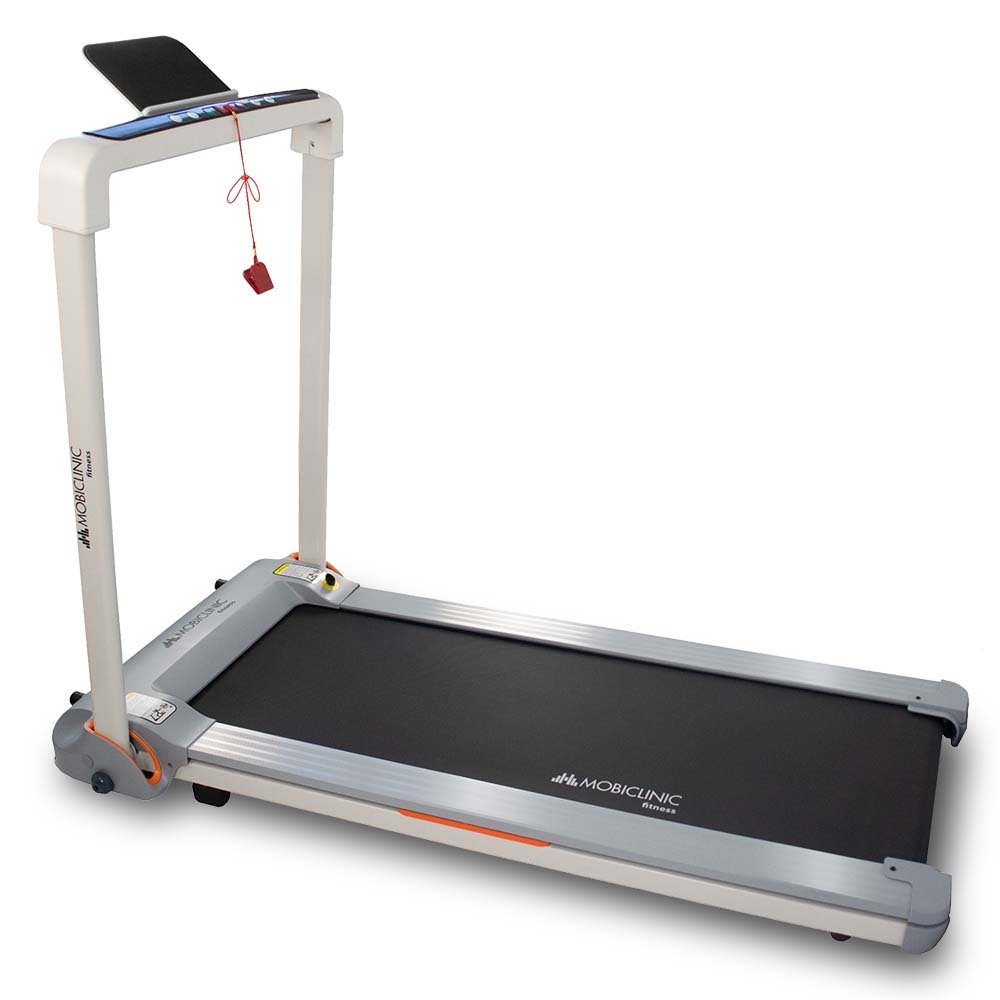Mobiclinic Cinta de Correr Plegable Tibet Ajustable 14 km/h 1100W Peso máx. 100 kg Bluetooth 20 velocidades Display LED Aplicación ZWIFT Entrenamiento Soporte móvil Parada de Emergencia