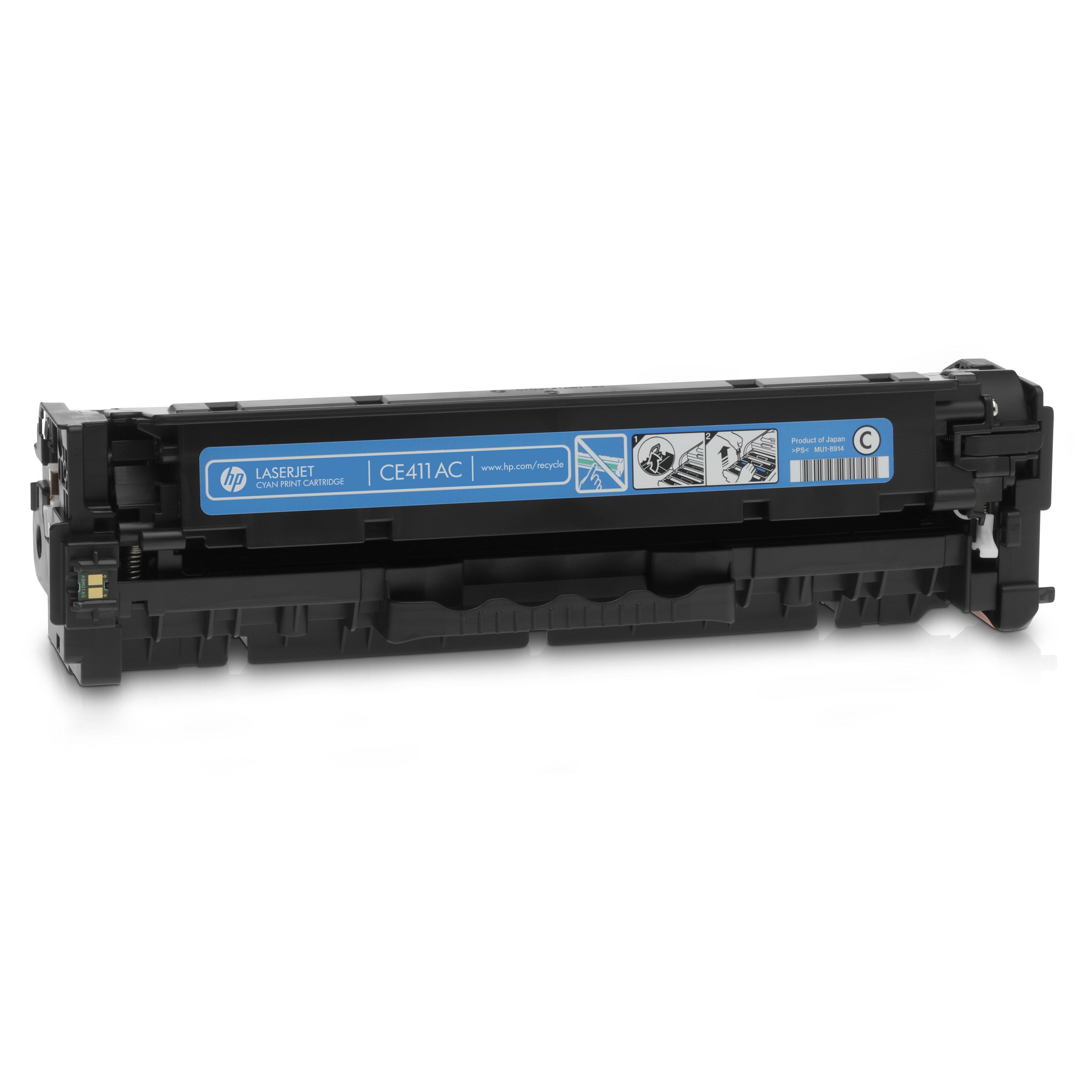 Best Price Square Toner, Cyan, CE411A, HP CE411A by Hewlett Packard