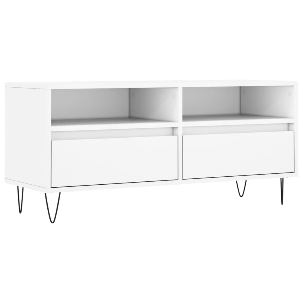Vidaxl Mueble de TV de Madera Contrachapada 100x34,5x44,5cm