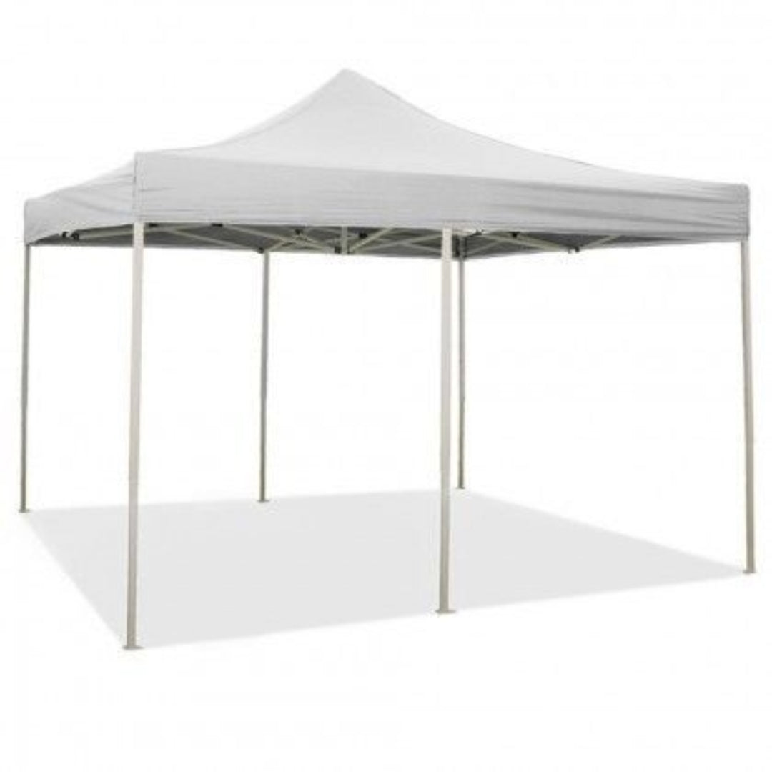 Cenador plegable 3X6 Blanco Vestido en PVC impermeable