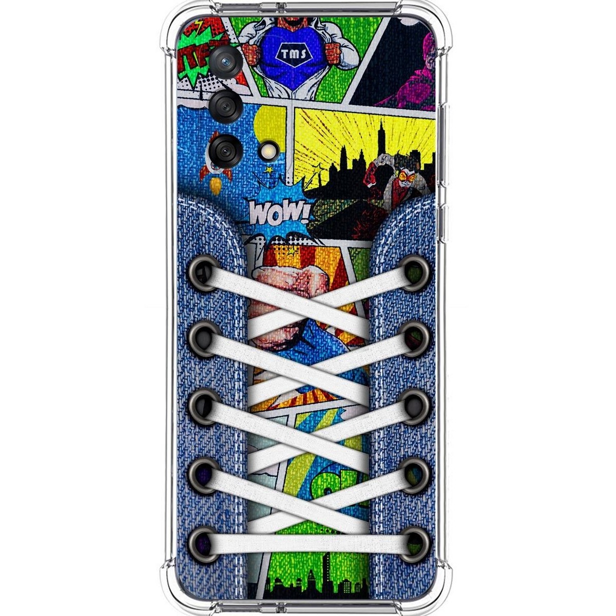 Funda Silicona Antigolpes para Oppo A74 4G diseño Zapatillas 14 Dibujos