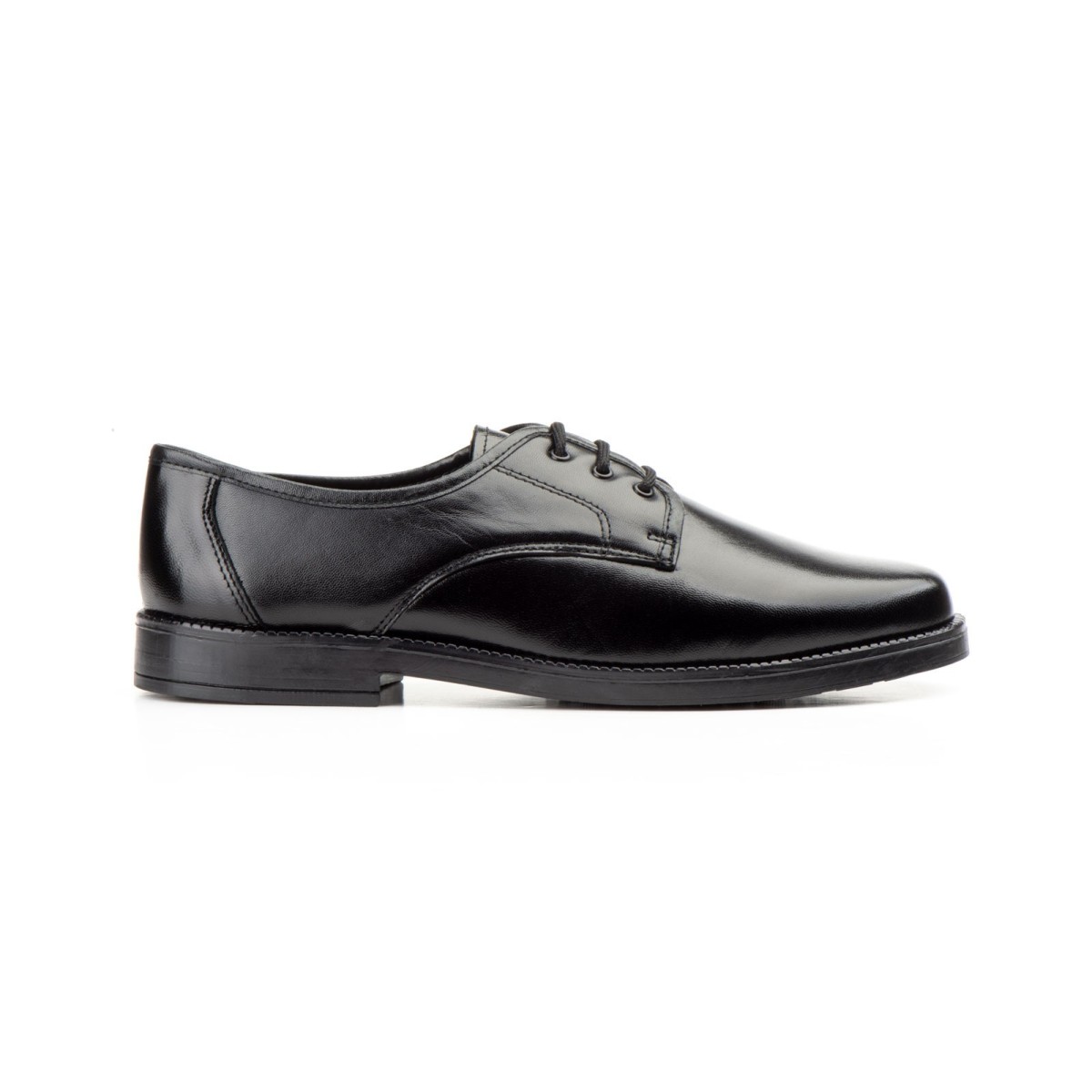 Zapatos de Piel negros con cordones by CBP