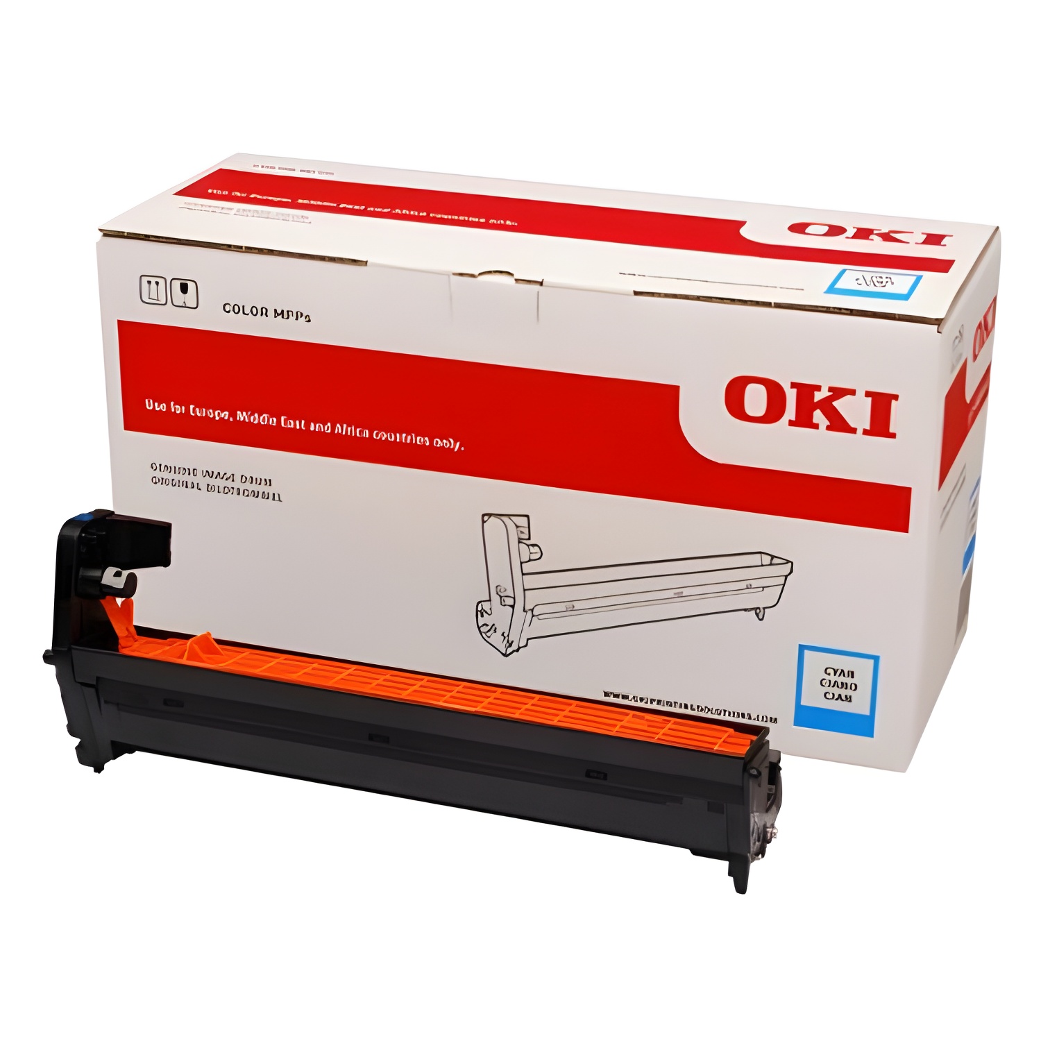 Tambor oki cyan ep-es5432/5473/es5463dn cyan
