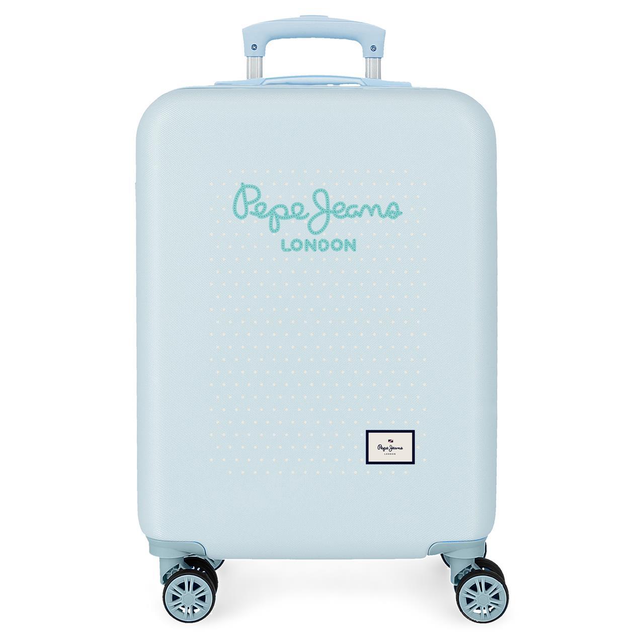 Maleta de cabina Pepe jeans Dalma azul claro 37x55x20 cm