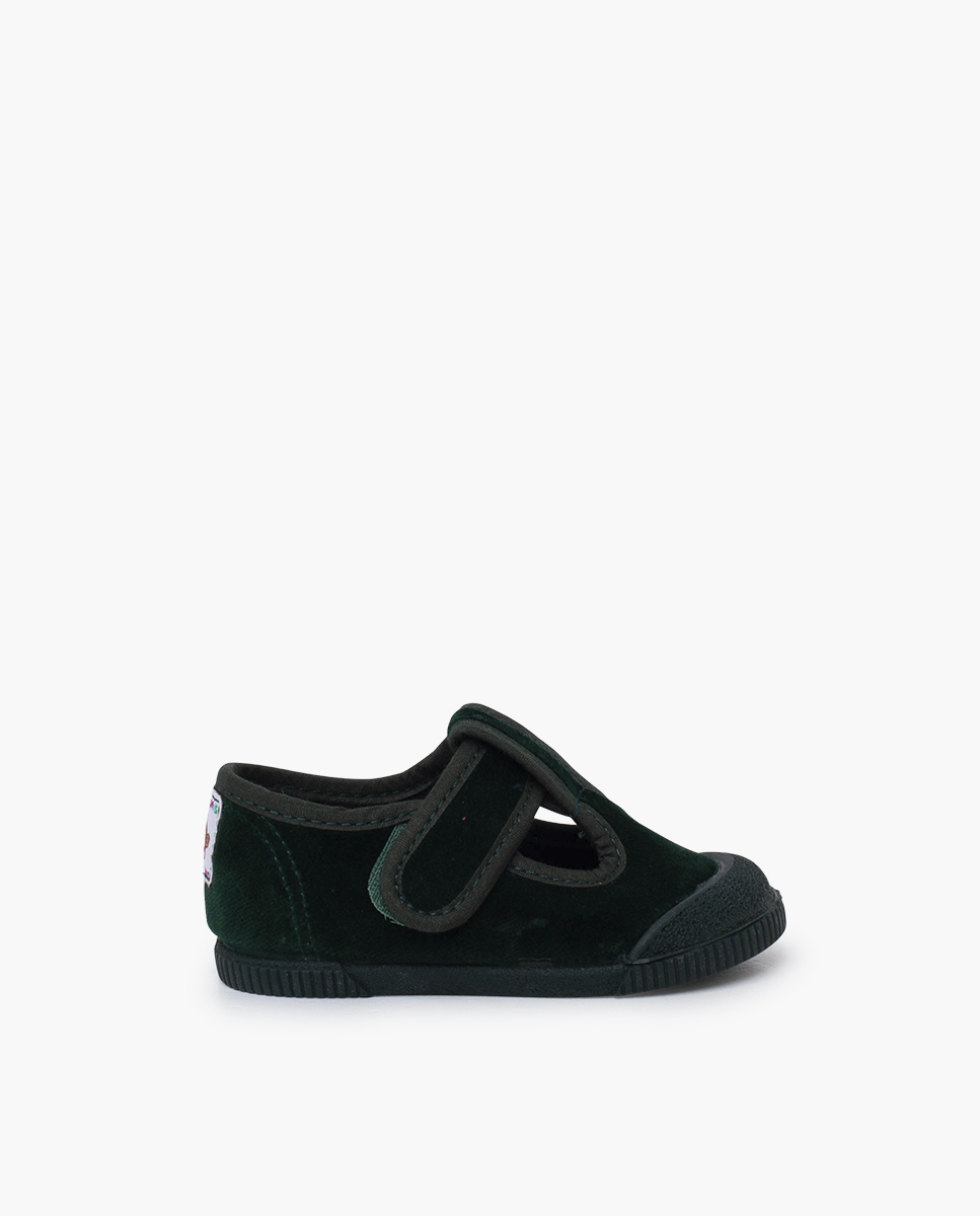 Pisamonas Pepitos barefoot terciopelo puntera goma