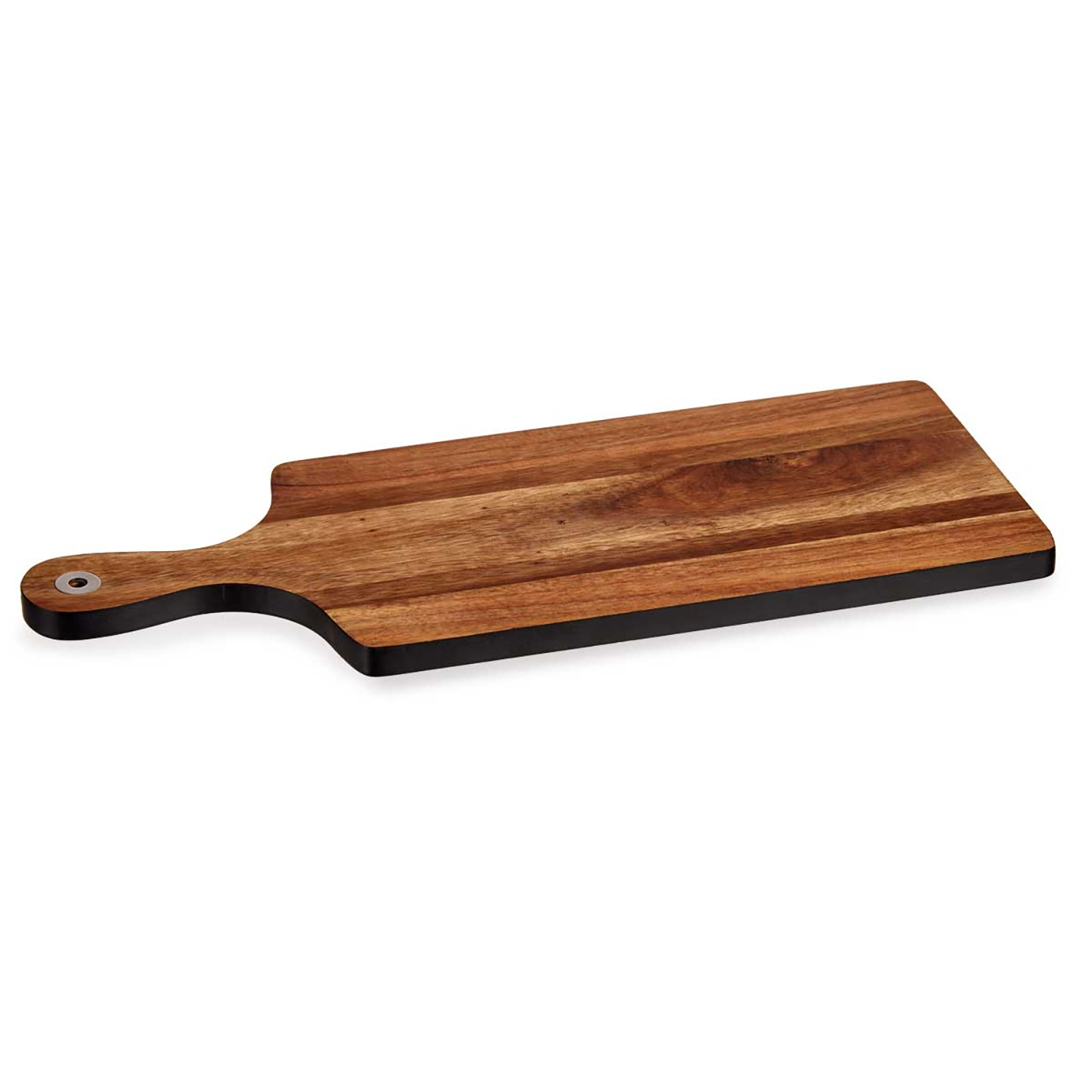 DAM. TABLA CORTAR MADERA CON BORDE NEGRO 45CM 44,8x17,3x1,5 cm.