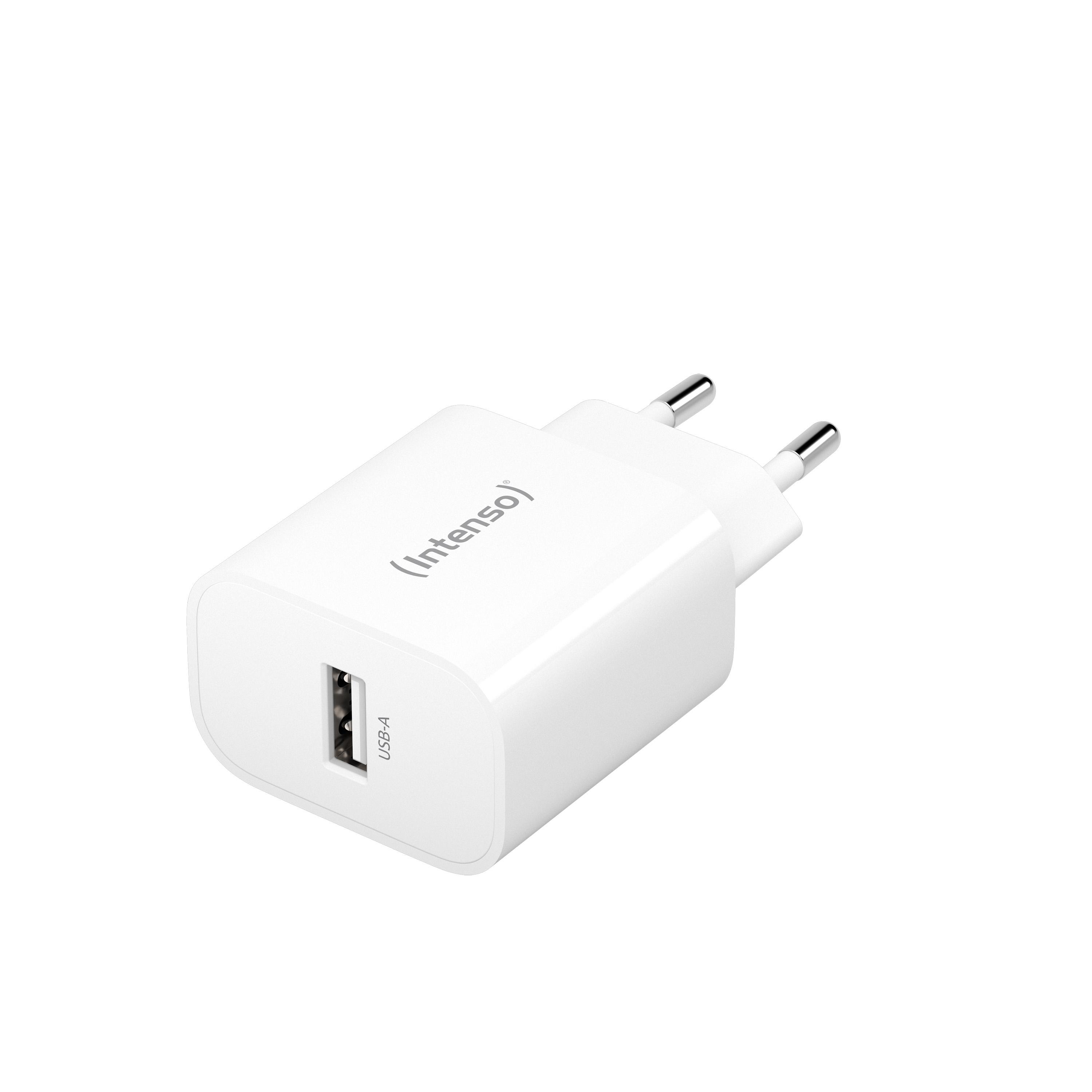 Intenso 1x USB-A Adapter Weiãÿ