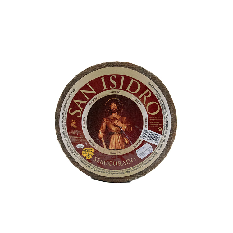 Queso San Isidro semicurado 3 kg aprox envio en frio