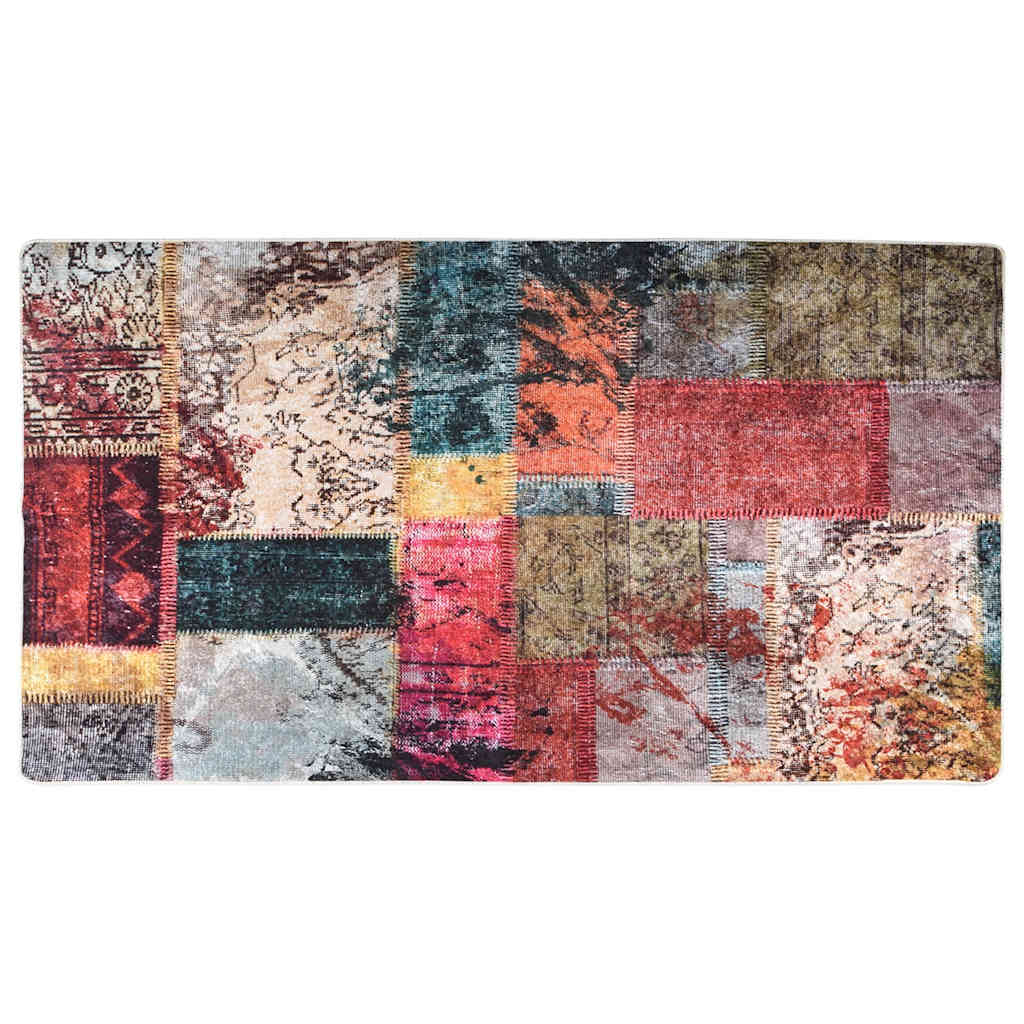 vidaXL Alfombra lavable 190x300 cm Multicolor