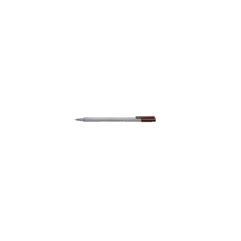 Staedtler - triplus rotulador de punta fina Marrón 1 pieza(s) 334-77