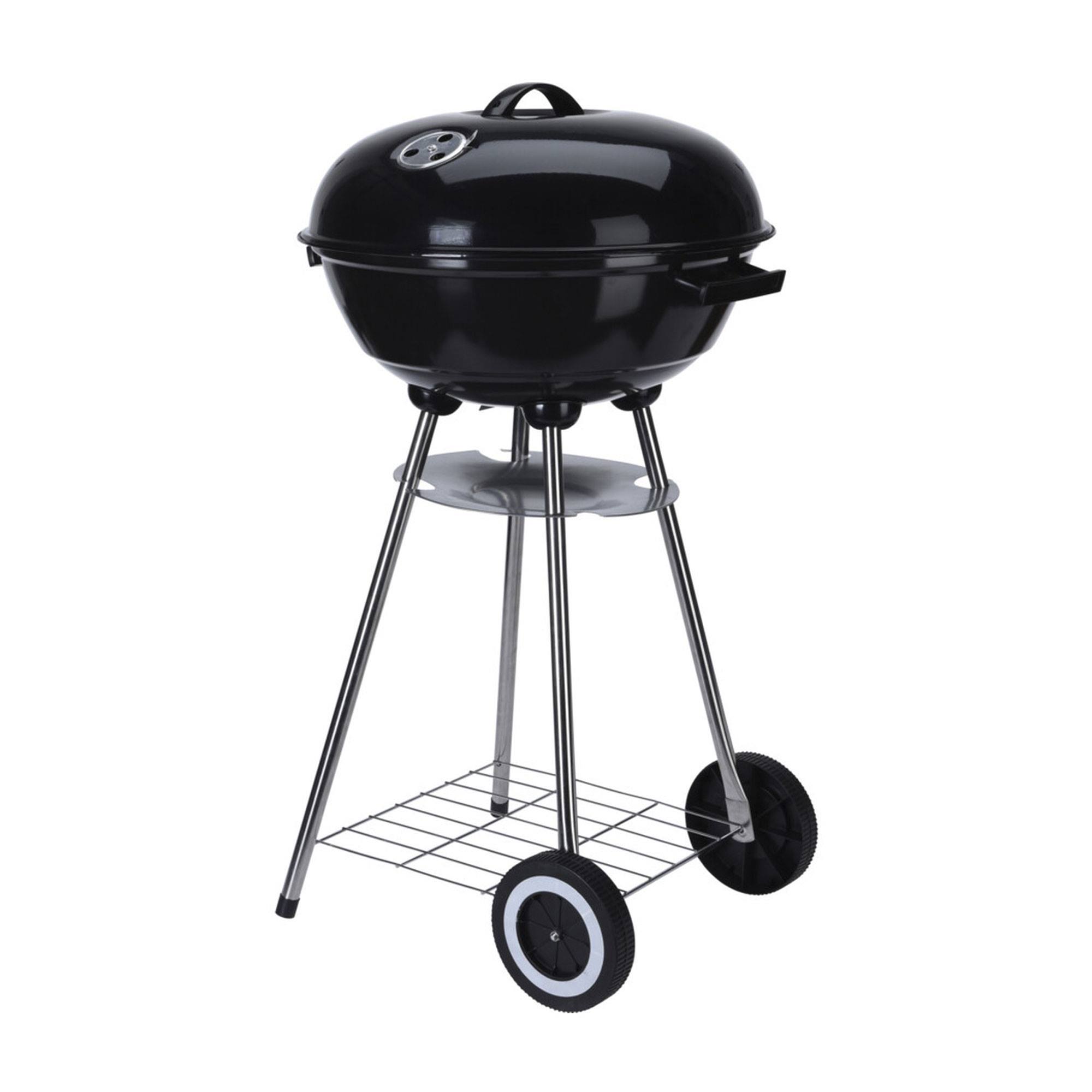 Well Home Barbacoa con ruedas tipo bowl Ø47cm