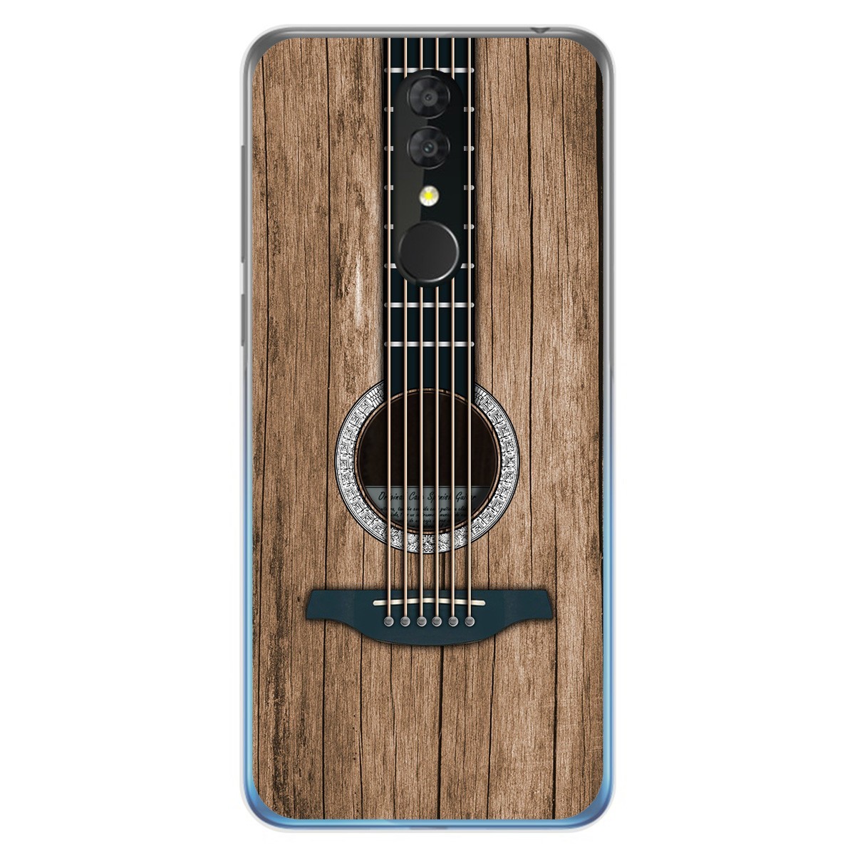 Tumundosmartphone Funda Gel Tpu para Alcatel 3 2019 diseño Madera 11 Dibujos