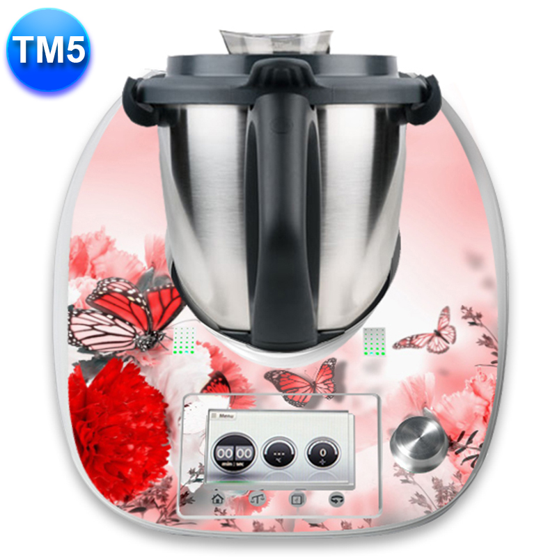 Apcym Vinilo Adhesivo para Thermomix TM5 Bosque - Personaliza y Protege Tu Máquina de Cocinar