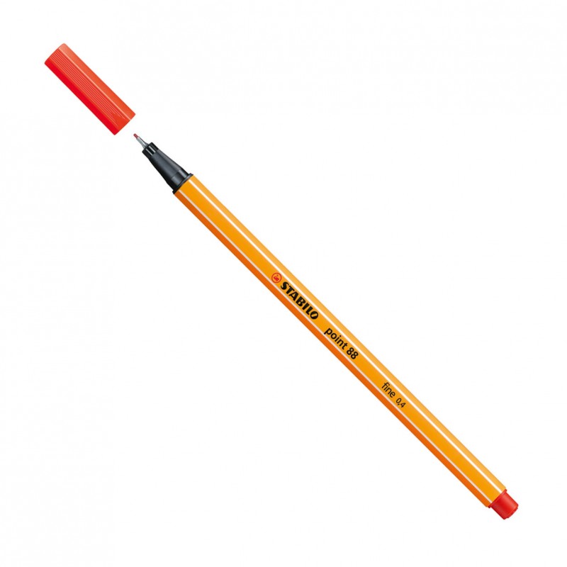 STABILO - point 88 rotulador de punta fina Fino Rojo 1 pieza(s) 88/48