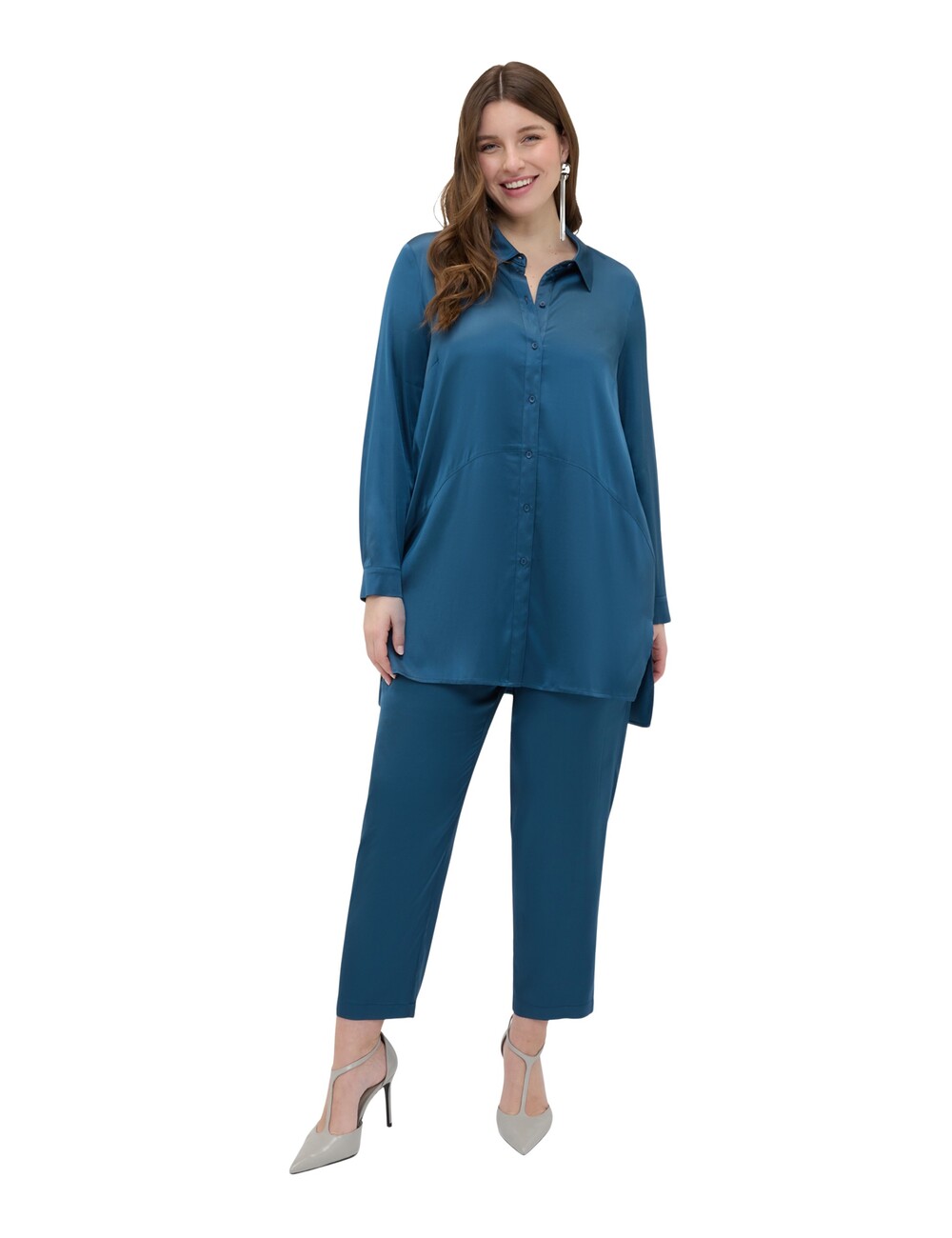Fiorella Rubino - Camisa en raso stretch