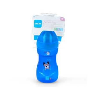 Taza Deportiva Mam Sports Cup 330 Ml Azul - Fácil de Beber