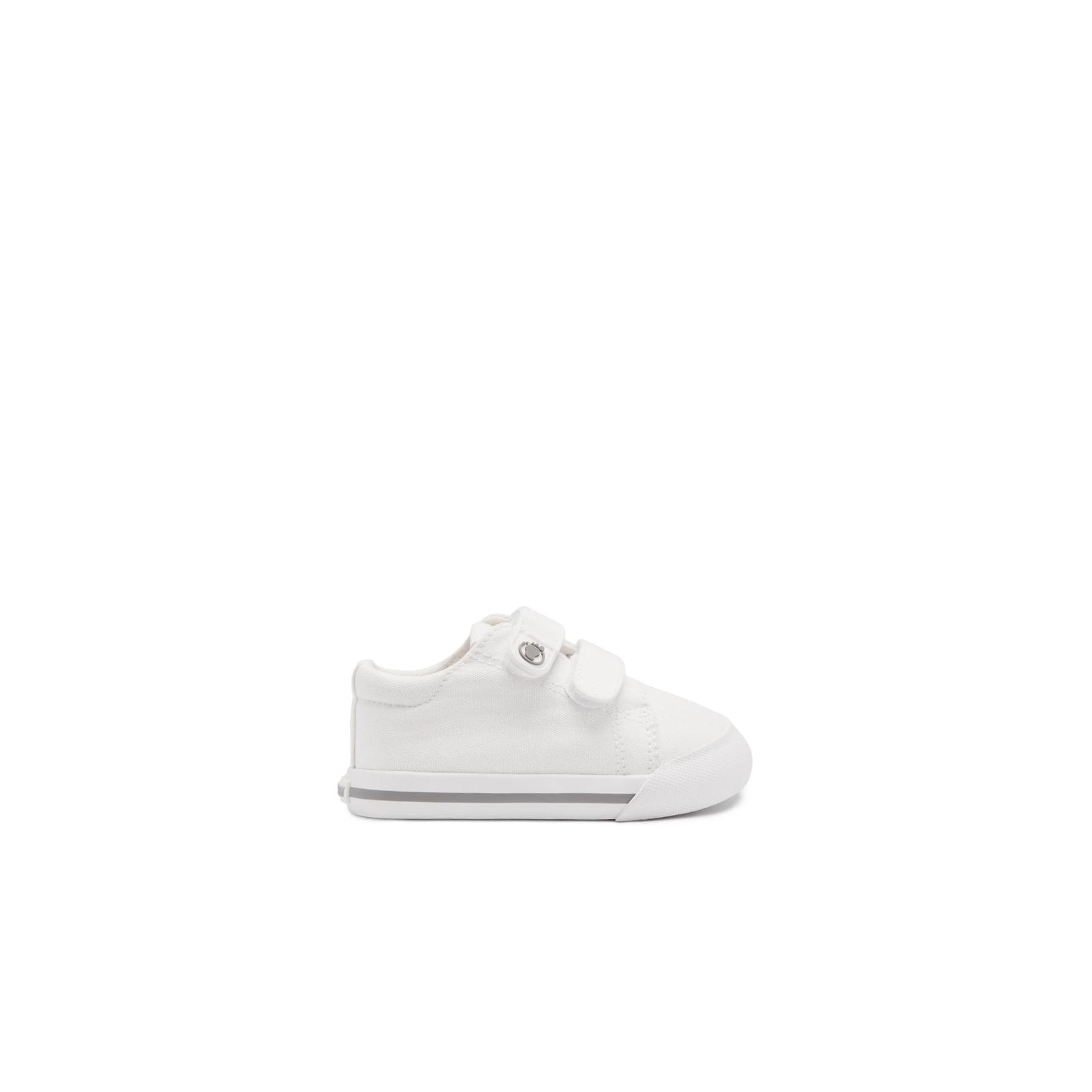 Conguitos - Zapatillas de Bebé Respetuosas Blanco Roto para Niños y Niñas