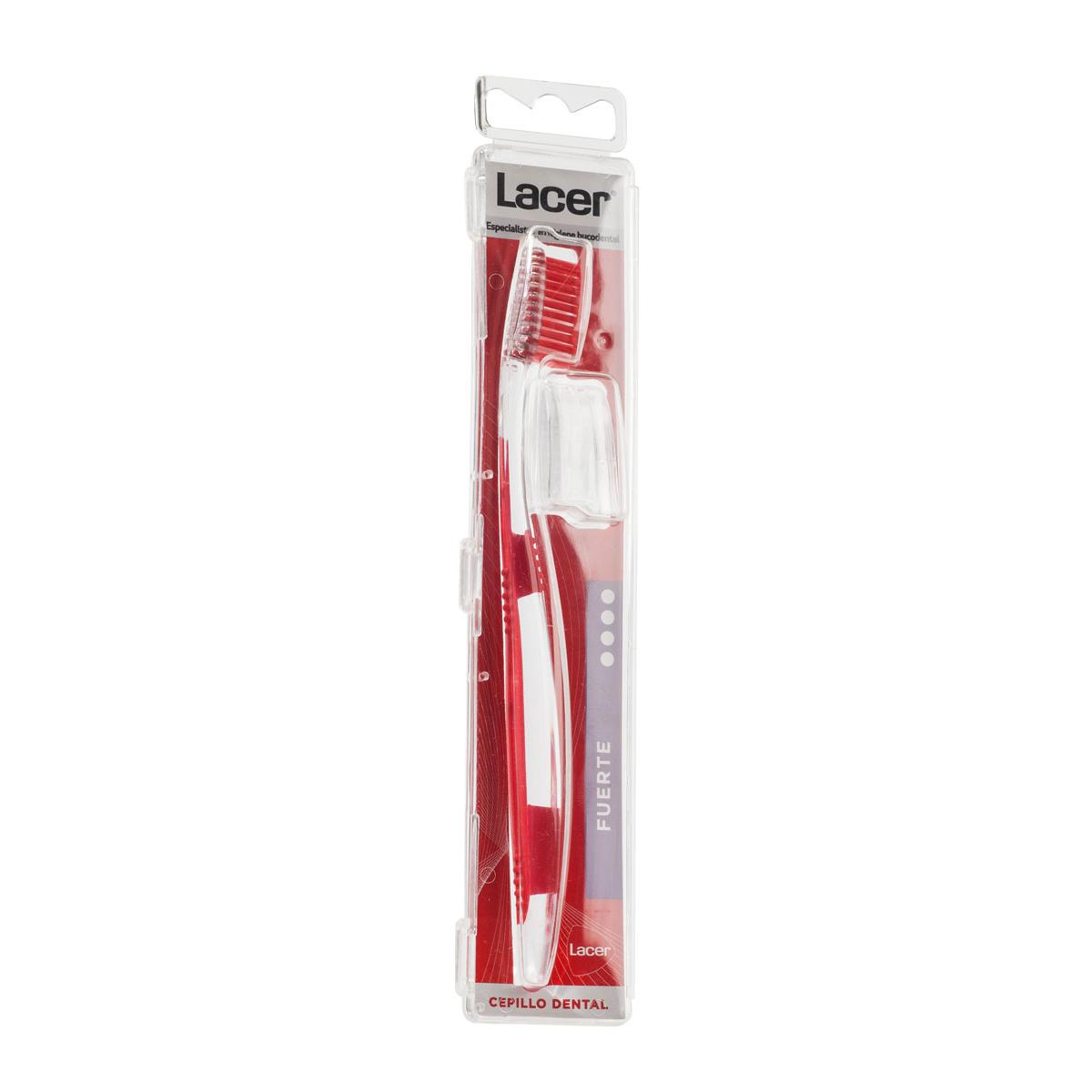 Lacer cepillo dental adulto technic fuerte
