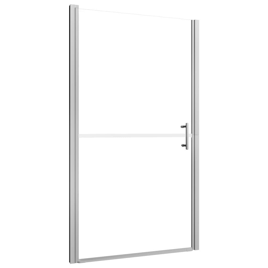 vidaXL Puerta de Ducha de Vidrio Templado 100x178 cm Mampara Cabina Baño Color Transparente,  Esmerilado,  Negro y mas