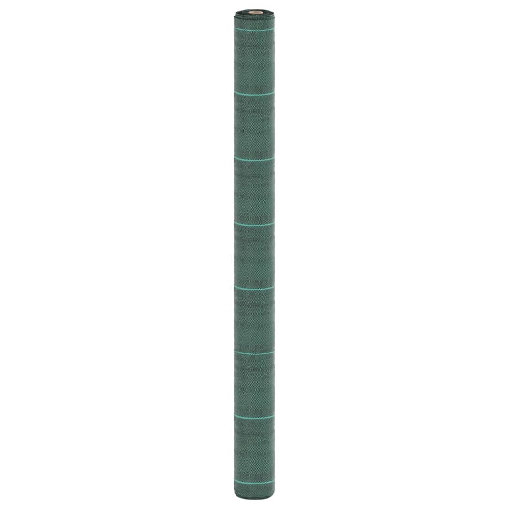 vidaXL Membrana de malezas PP 1,5x100 m tela contra malas hierbas Color Blanco,  Verde, y mas