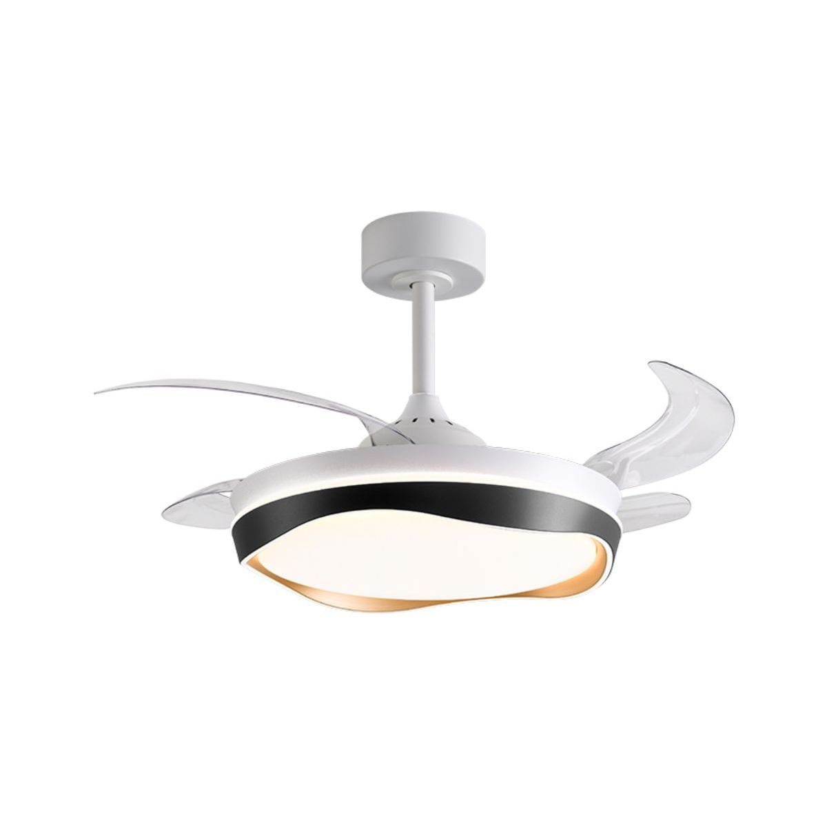 Ventilador de techo Almati Bel Air 72W 4 aspas retráctiles con luz LED Ø108 cm