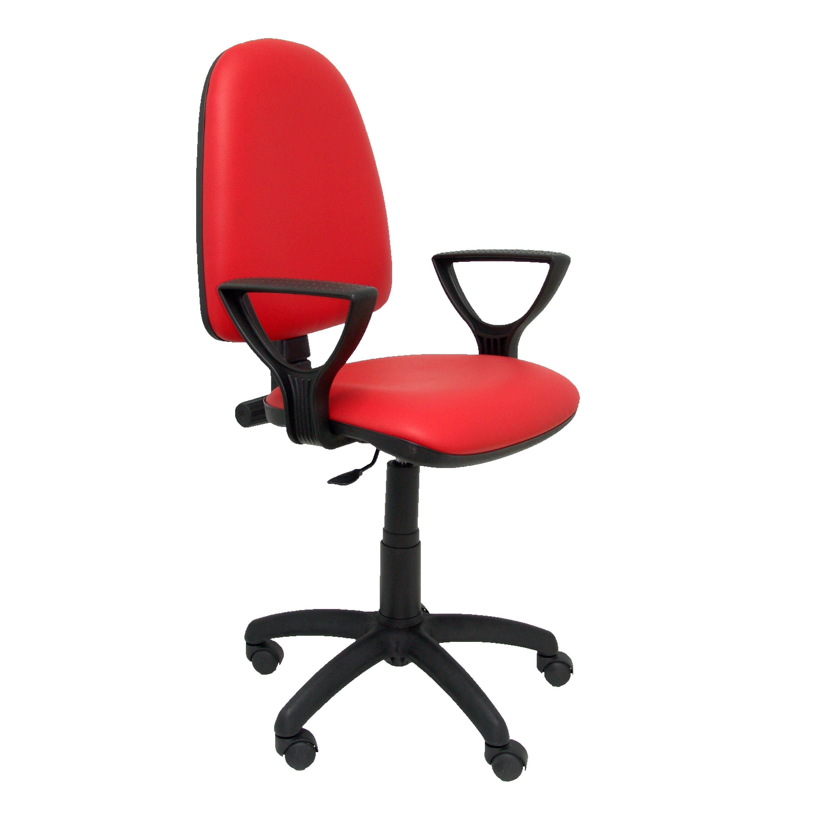 Piqueras Y Crespo Silla de Oficina Ergonómica con Brazos y Mecanismo de Contacto Permanente