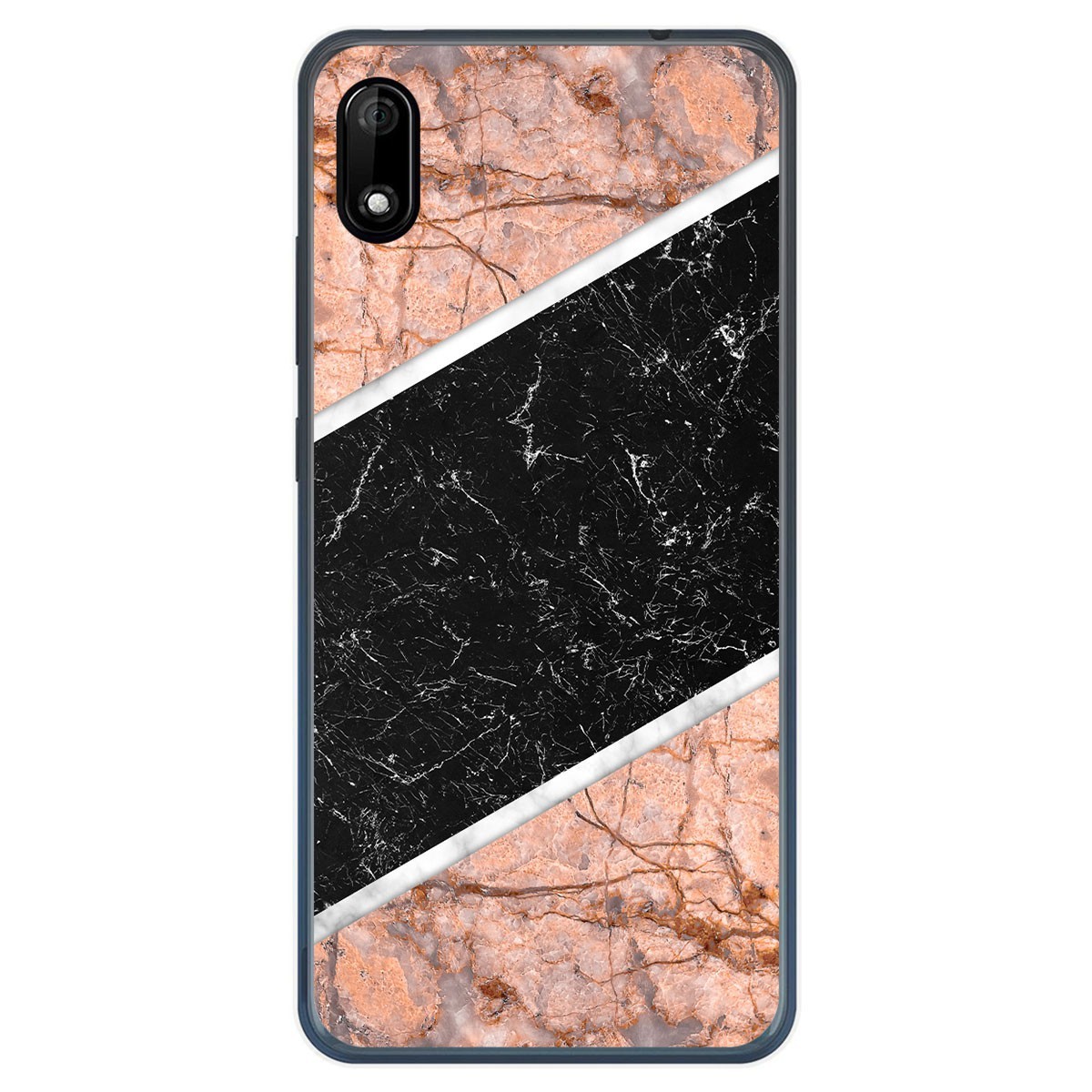 Tumundosmartphone Funda Gel Tpu para Wiko Y70 diseño Mármol 07 Dibujos