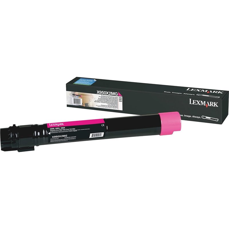 Lexmark toner cartridge Alta capacidad Magenta Original