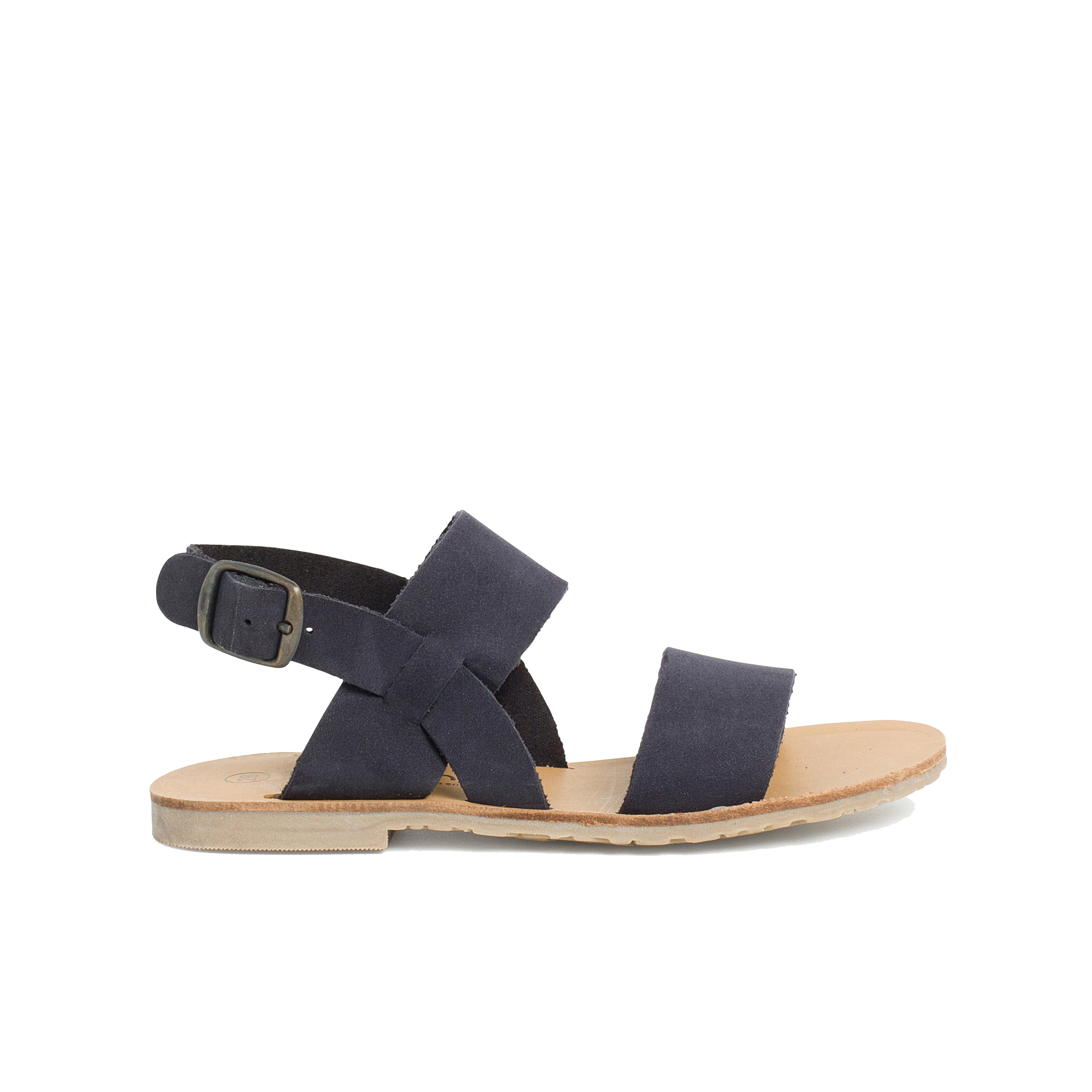 Pisamonas Sandalia Nobuck Tiras Anchas | Fabricado en España