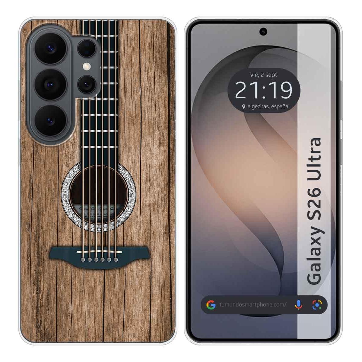 Funda Silicona para Samsung Galaxy S26 Ultra 5G diseño Madera 11 Dibujos