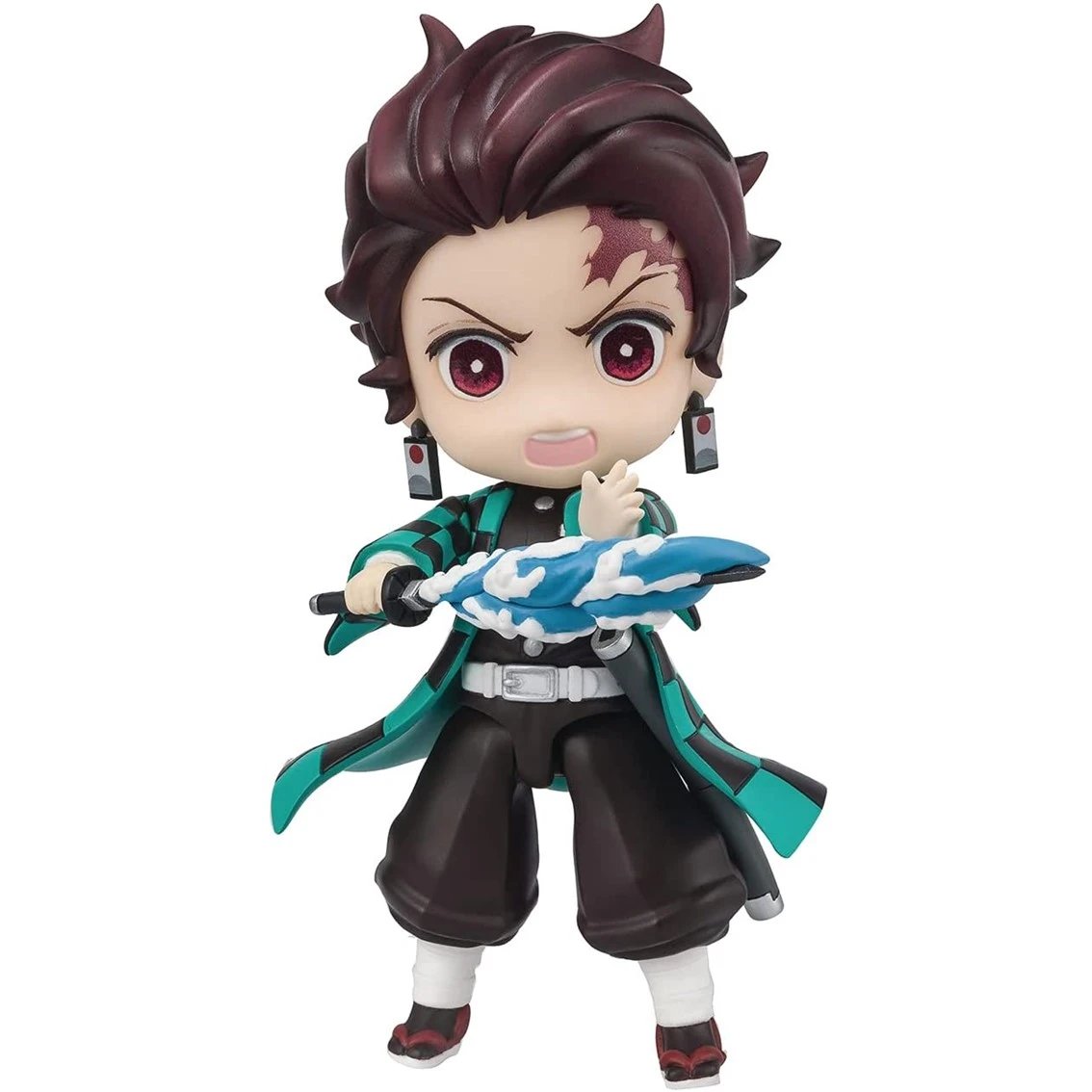 TAMASHII NATIONS - Figura Figuarts Mini Tanjiro Kamado DS621269 de Kimetsu No Yaiba con múltiples articulaciones y detalles pintados a mano para coleccionistas