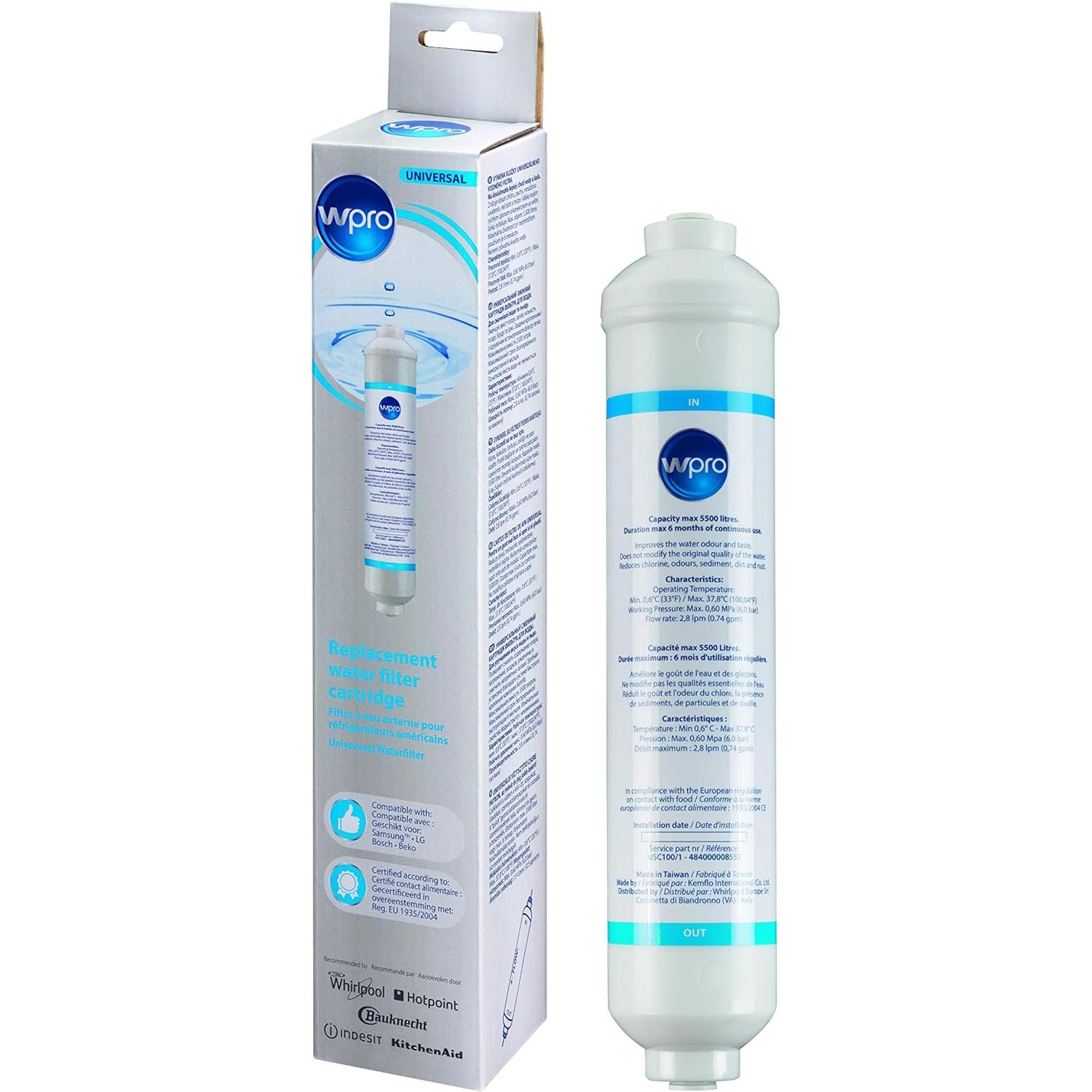 Filtro de agua Frigorifico WPRO USC100 484000008553 compatible con Samsung DA29-10105J