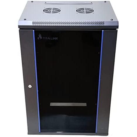 Extralink EX.14367 armario rack 18U Bastidor de pared Negro