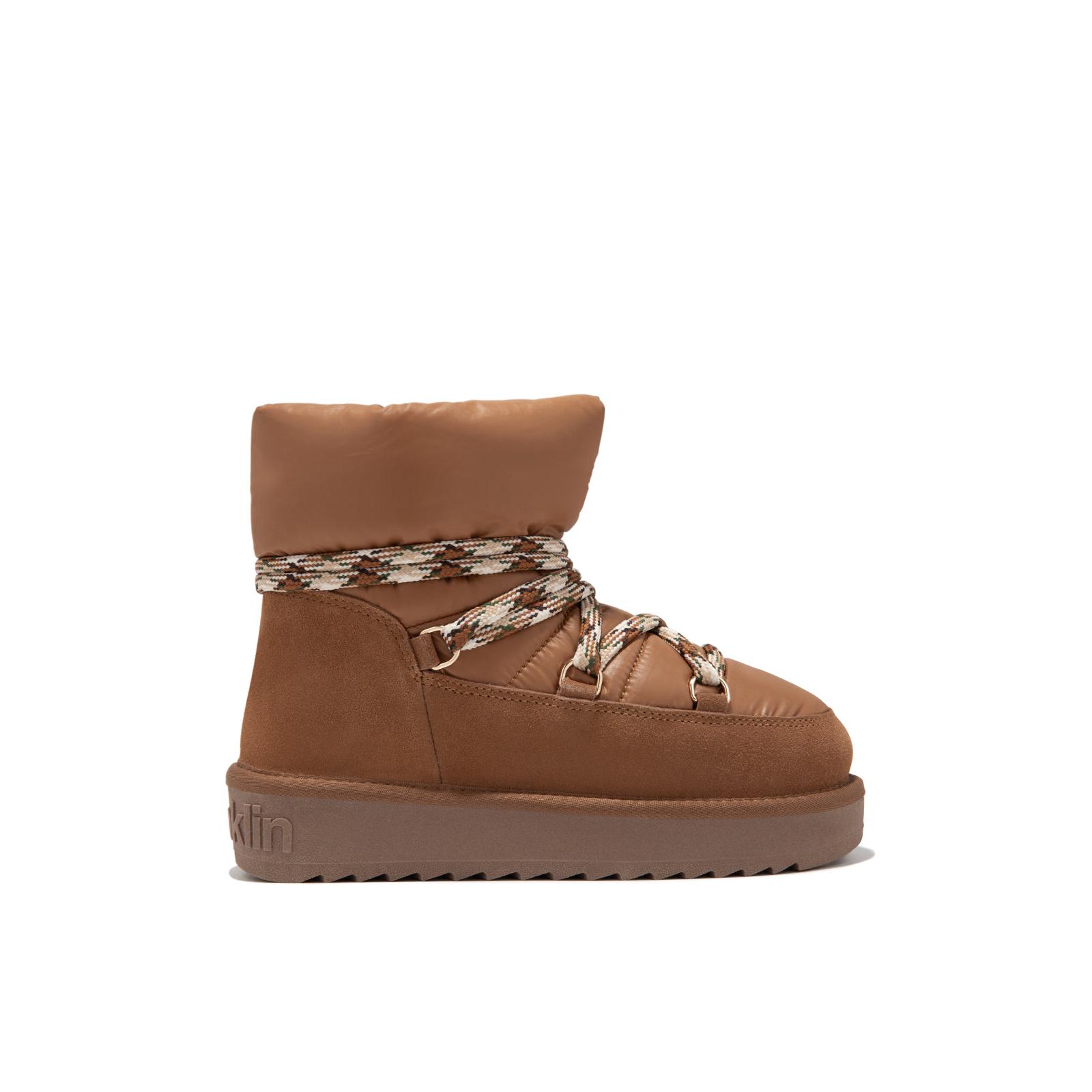 D.Franklin Botines de Mujer Acolchados con Forro Interior Nordic Low Bomb   - Botas para Mujer - Moda casual Mujer