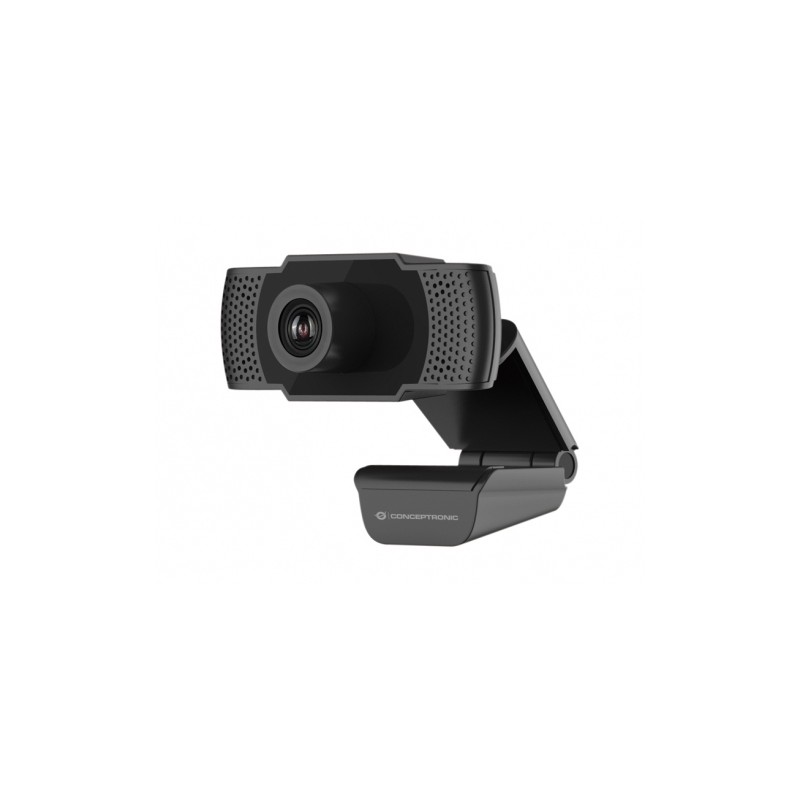 Conceptronic - AMDIS cámara web 2 MP 1920 x 1080 Pixeles USB 2.0 Negro 100752507