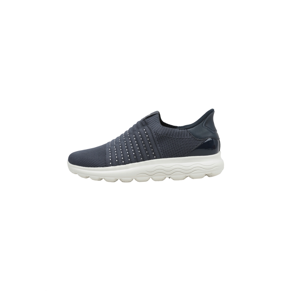 Geox D SPHERICA PLUS C Deportivas Planas Mujer Azul