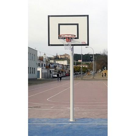 JUEGO CANASTAS MINIBASKET MONOTUBO NEW TUBO 114 MM FIJAS  CON BASE PARA ANCLAJE-SIN TABLERO, ARO SOFTEE EQUIPMENT Raíz BALONCESTO DEPORTES EQUIPAMIENTO Canastas Instalaciones BALONCESTO Categorías FÚTBOL