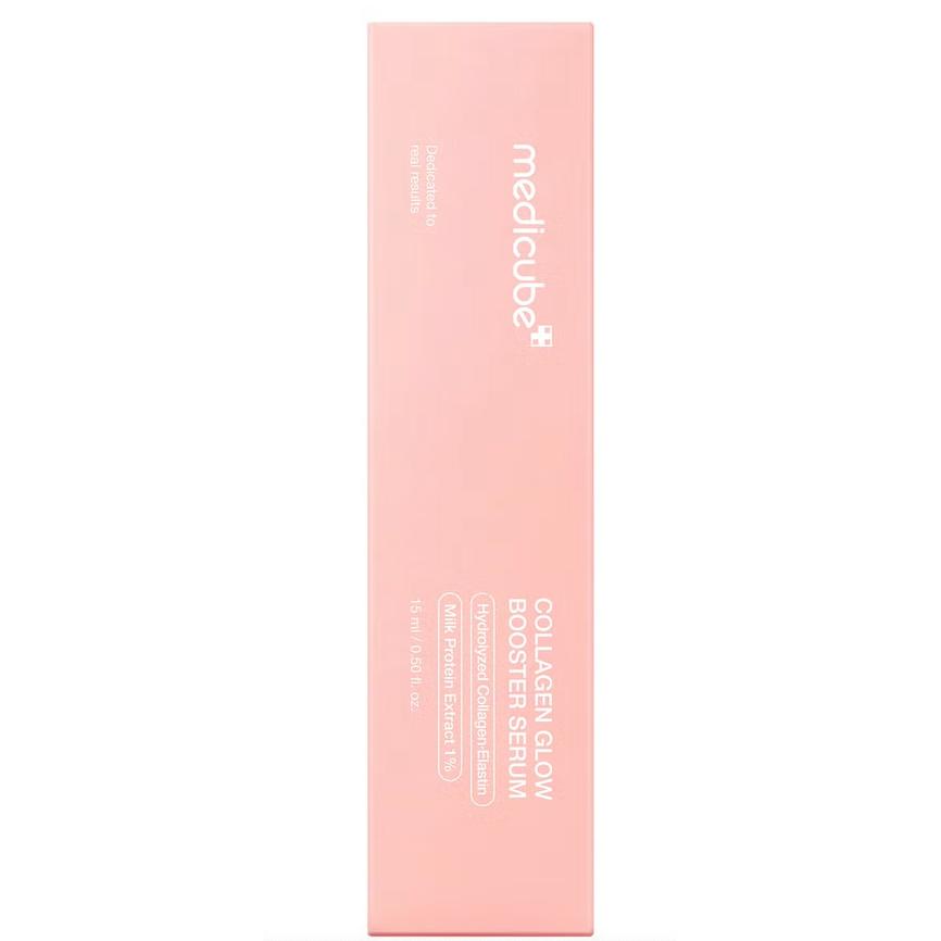 Medicube Collagen Glow Booster Serum 15 ml - Sérum reafirmante con colágeno y niacinamida para una piel más firme, luminosa y uniforme