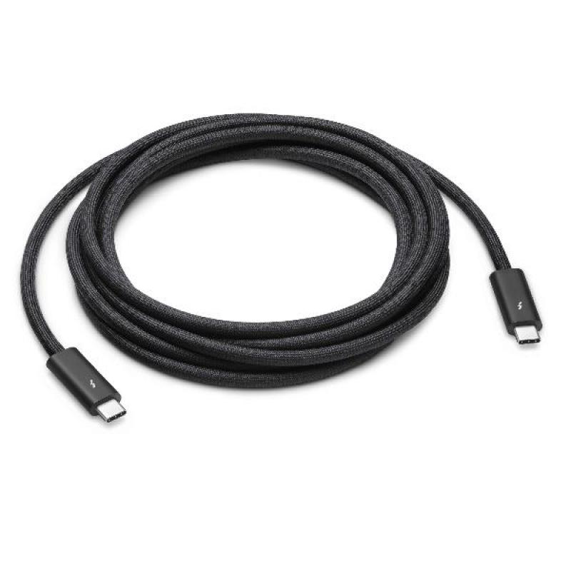 Cable Apple Thunderbolt 4 Pro (USB‑C) de 3 m, negro