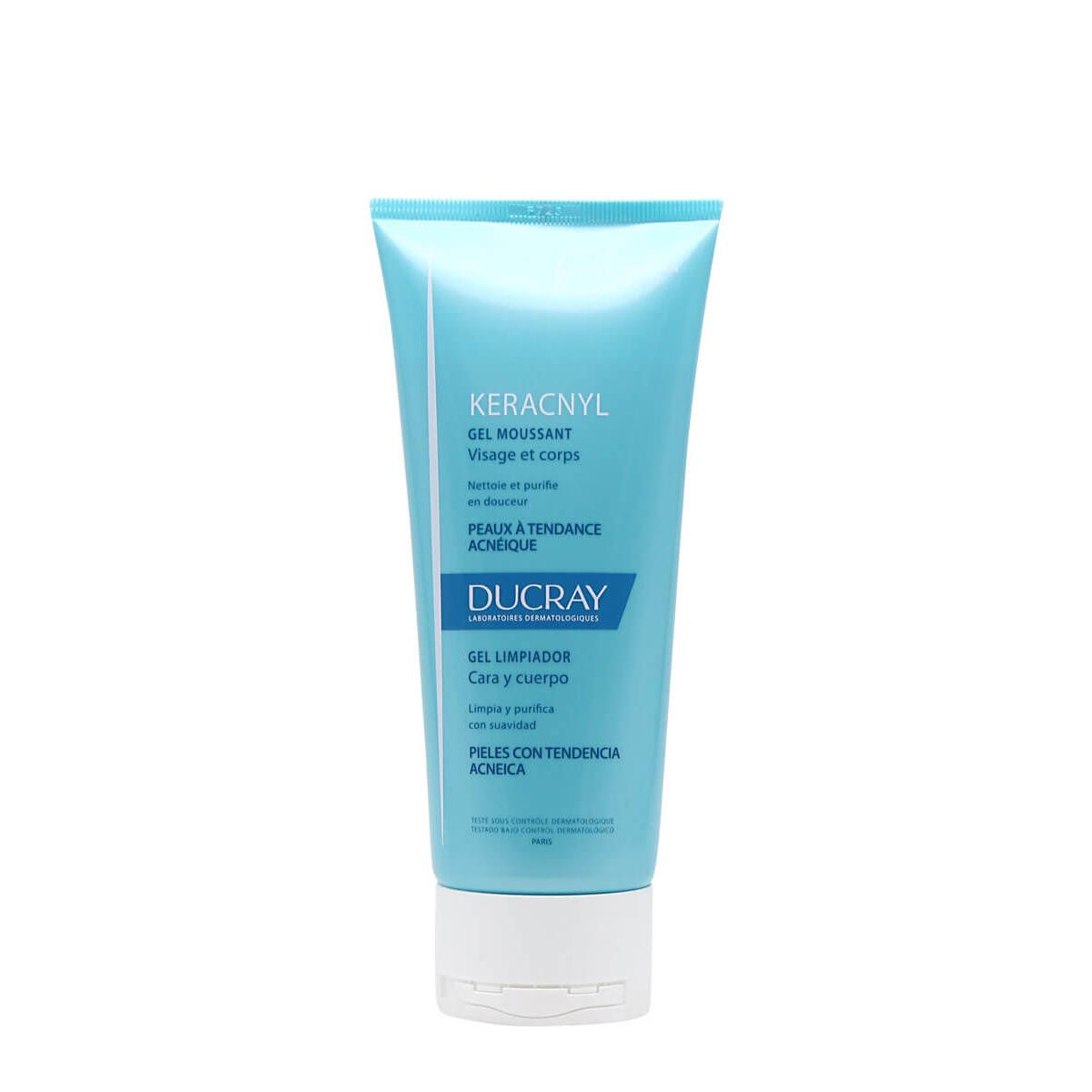 Ducray keracnyl gel limpiador 200 ml