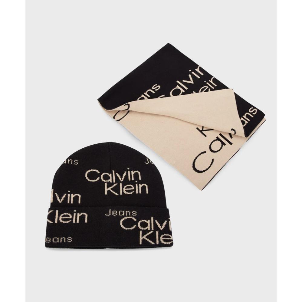 Calvin Klein - Calvin Klein pack de regalo Gorro + bufanda / Beanie K50K509917 0GJ