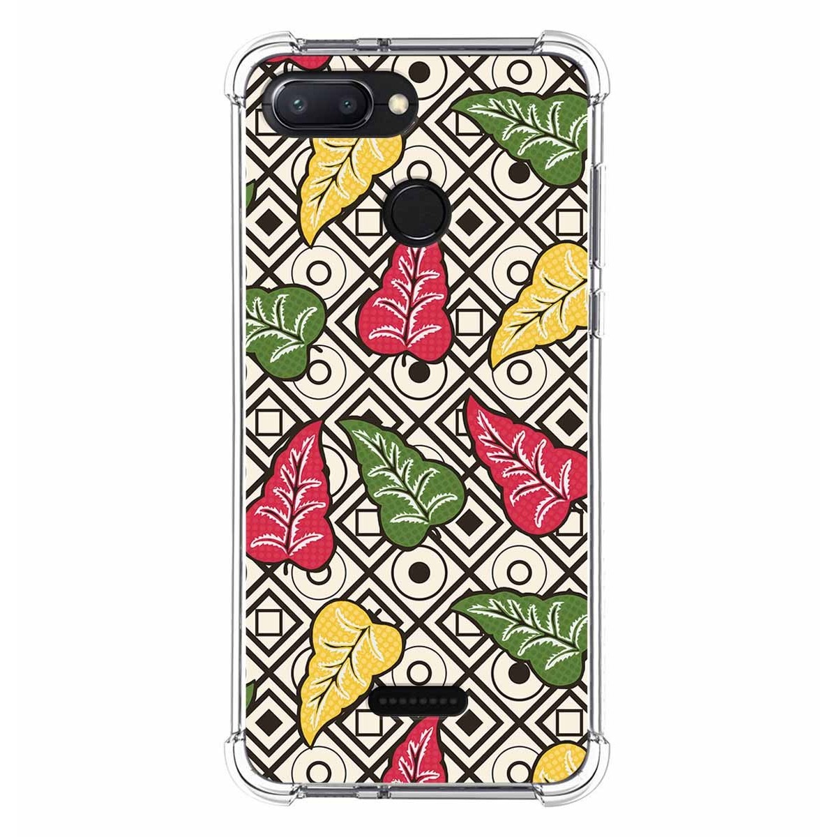 Funda Silicona Antigolpes para Xiaomi Redmi 6 diseño Flores 11 Dibujos